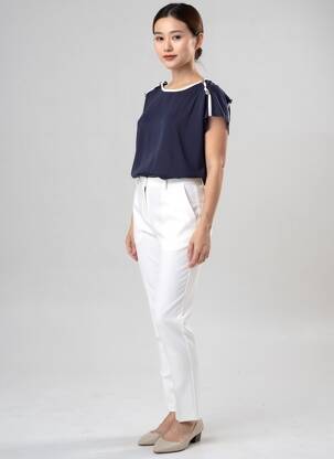 Top stretch manches courtes bleu ESCORPION femme