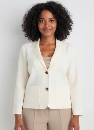 Gilet manches longues stretch beige ESCORPION femme