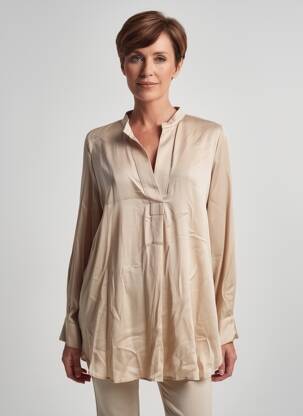 Tunique manches longues col v beige GERRY WEBER femme