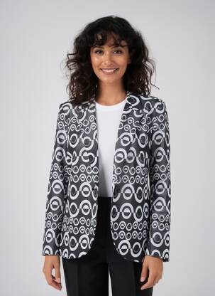 Blazer poches noir JOSEPH RIBKOFF femme