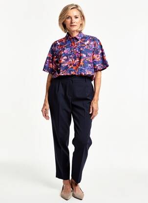 Chemisier manches courtes manches courtes violet GERRY WEBER femme