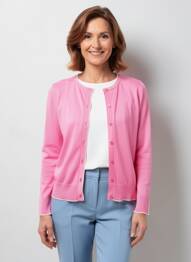 Gilet manches longues stretch rose GERRY WEBER femme