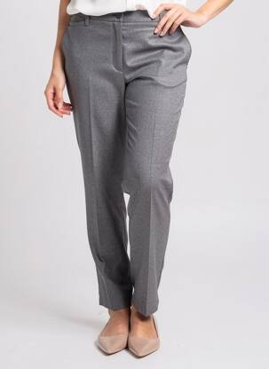Pantalon slim taille normale taille normale gris ATELIER GARDEUR femme