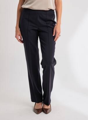 Pantalon droit stretch taille normale bleu ARMOR LUX femme
