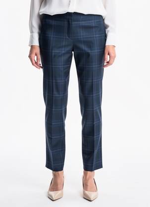 Pantalon slim taille élastique taille normale bleu GERRY WEBER femme