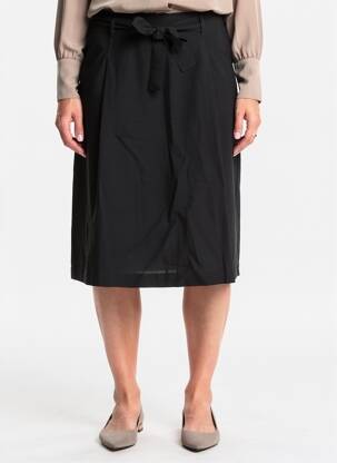 Jupe mi-longue coupe droite noir GERRY WEBER femme