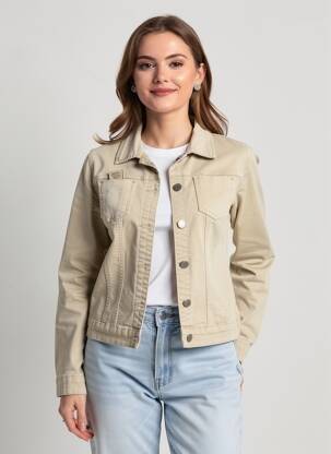 Veste casual poches beige ZAC & ZOE femme