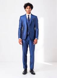Costume de cérémonie coupe costume bleu MONSIEUR HECTOR homme