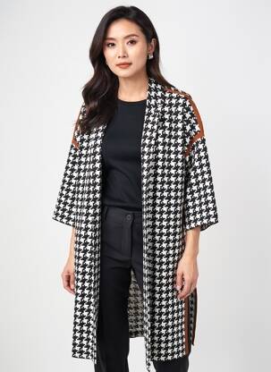 Veste casual col tailleur noir GERRY WEBER femme