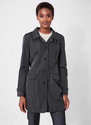 Trench poches sans capuche noir BETTY BARCLAY femme