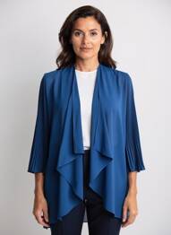 Veste kimono bleu TINTA STYLE femme