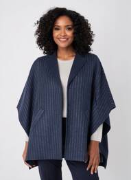 Veste casual poches bleu MARINA RINALDI femme