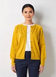 Gilet manches longues stretch jaune WHITE STUFF femme