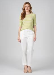 T-shirt imprimé fantaisie manches courtes vert KING LOUIE femme