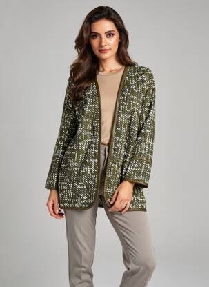 Gilet manches longues stretch vert D.SPORT femme