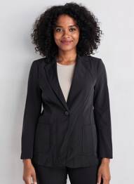 Blazer poches noir LA FEE MARABOUTEE femme