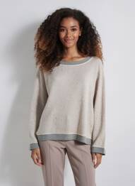 Pull stretch manches longues gris D.SPORT femme