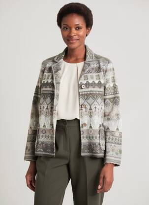 Gilet manches longues stretch gris D.SPORT femme