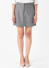Jupe courte poches bleu I.CODE (By IKKS) femme