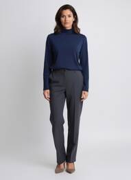Sous-pull stretch manches longues bleu RHUM RAISIN femme