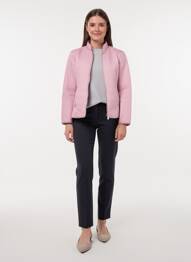 Doudoune poches sans capuche violet VIRGINIA BLU' femme