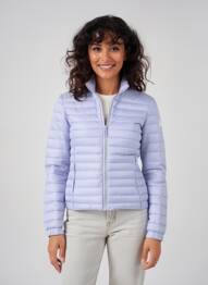 Doudoune poches sans capuche violet VIRGINIA BLU' femme