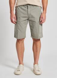 Bermuda coupe droite gris SEA BARRIER homme