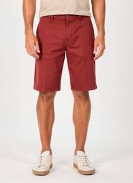 Bermuda coupe droite rouge SEA BARRIER homme