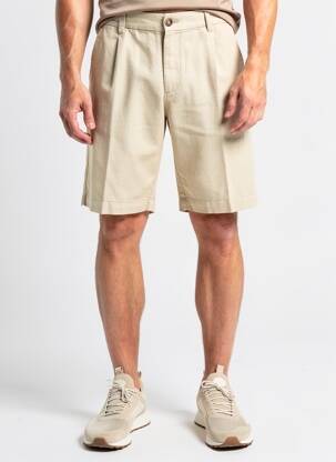 Bermuda coupe droite beige SEA BARRIER homme