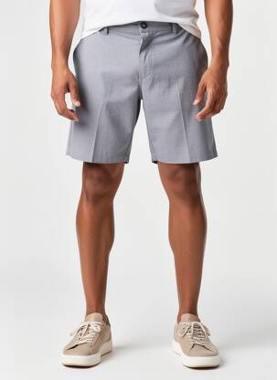 Bermuda coupe droite bleu SEA BARRIER homme
