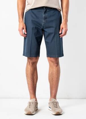 Bermuda tissage denim taille normale bleu SEA BARRIER homme