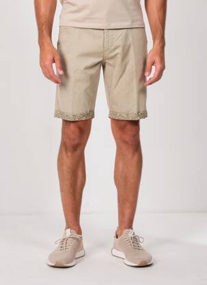 Bermuda taille à pinces taille normale beige SEA BARRIER homme