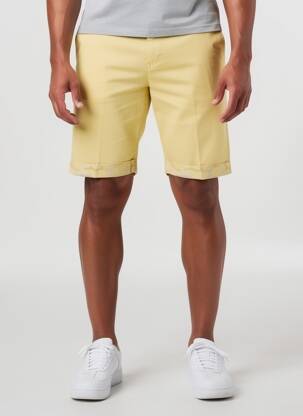 Bermuda taille à pinces taille normale jaune SEA BARRIER homme