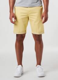 Bermuda taille à pinces taille normale jaune SEA BARRIER homme