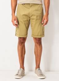Bermuda stretch taille normale vert SEA BARRIER homme