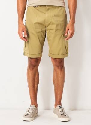Bermuda stretch taille normale vert SEA BARRIER homme