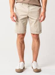 Bermuda taille à pinces taille normale beige SEA BARRIER homme