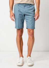 Bermuda taille à pinces taille normale bleu SEA BARRIER homme