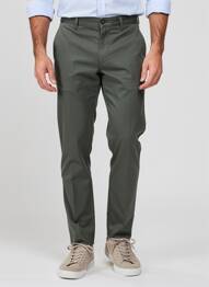Pantalon chino tissage popeline taille normale gris SEA BARRIER homme