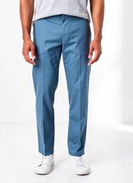 Pantalon chino poches taille normale bleu SEA BARRIER homme