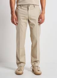 Pantalon chino poches taille normale marron SEA BARRIER homme