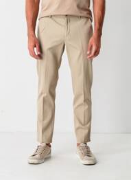Pantalon chino poches taille normale gris SEA BARRIER homme