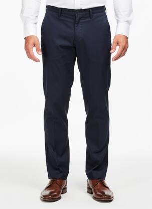Pantalon chino stretch taille normale bleu SEA BARRIER homme