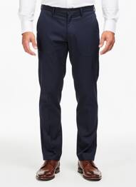 Pantalon chino stretch taille normale bleu SEA BARRIER homme