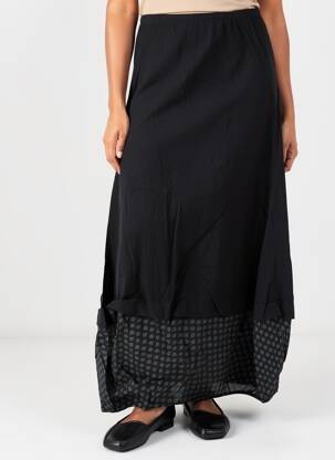 Jupe longue taille normale noir RHUM RAISIN femme