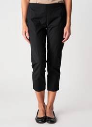 Pantalon 7/8 taille élastique taille normale noir RHUM RAISIN femme