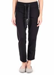 Pantalon 7/8 stretch taille normale noir PARA MI femme