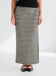 Jupe longue coupe droite blanc LOLA CASADEMUNT femme