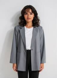 Blazer poches gris CREAM femme