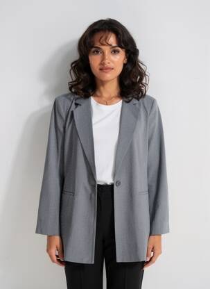 Blazer poches gris CREAM femme